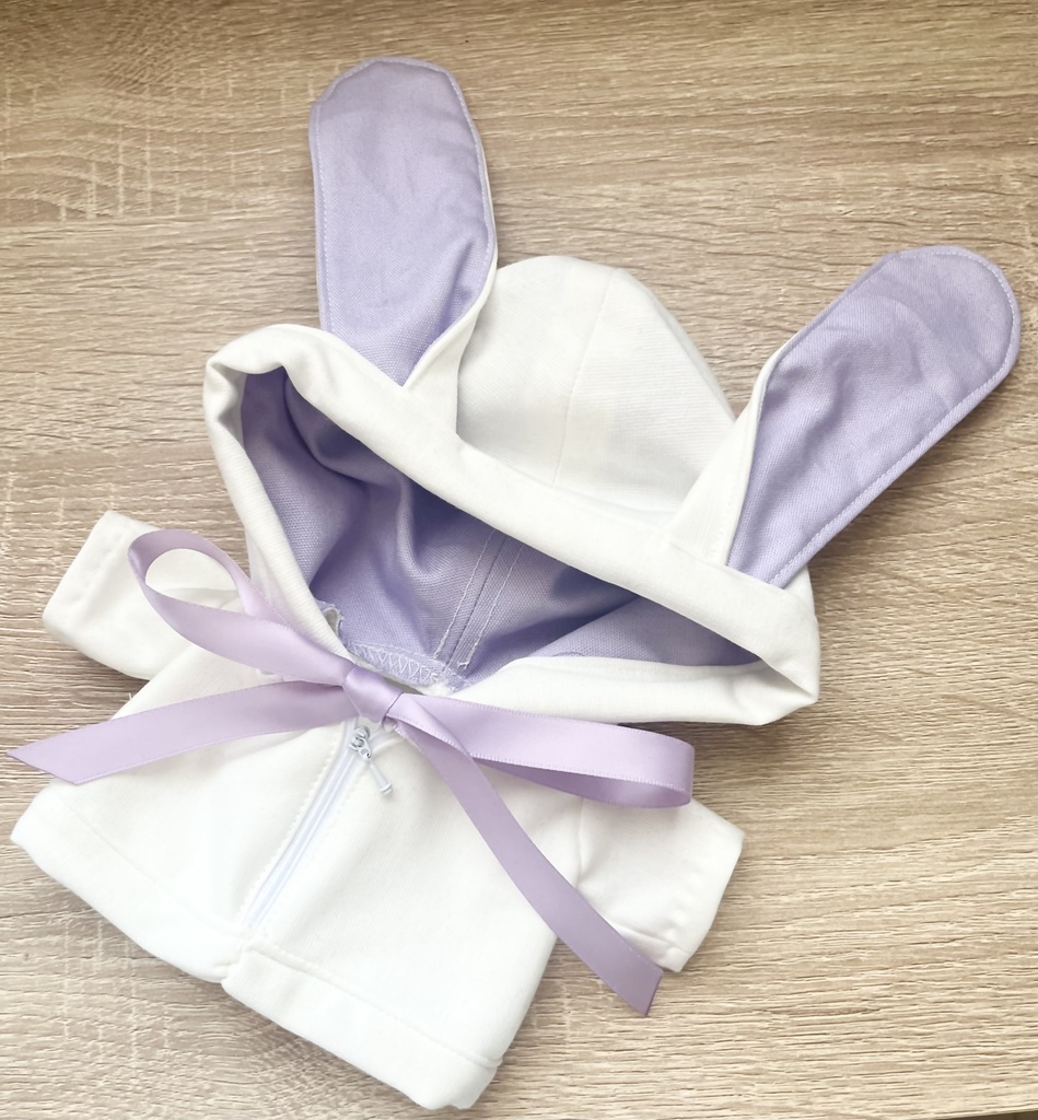 うさみみパーカー 《20cmぬいサイズ》※一度のご注文につき3点まで