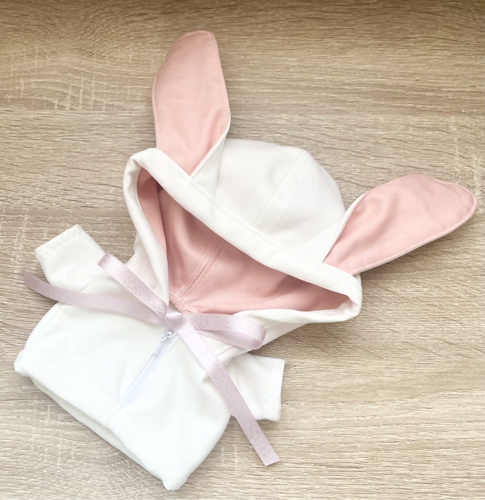 うさみみパーカー 《20cmぬいサイズ》※一度のご注文につき3点まで