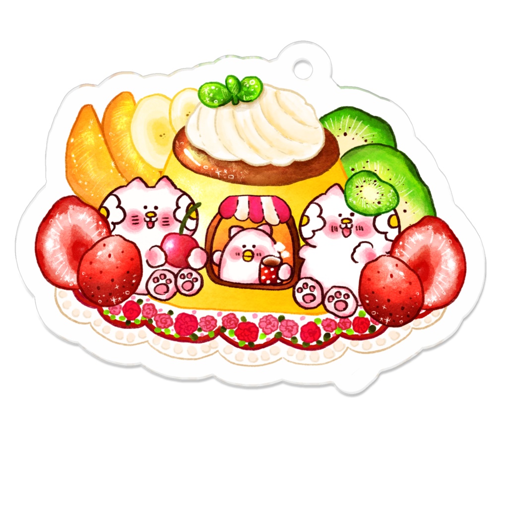 プリンアラモードにゃ！