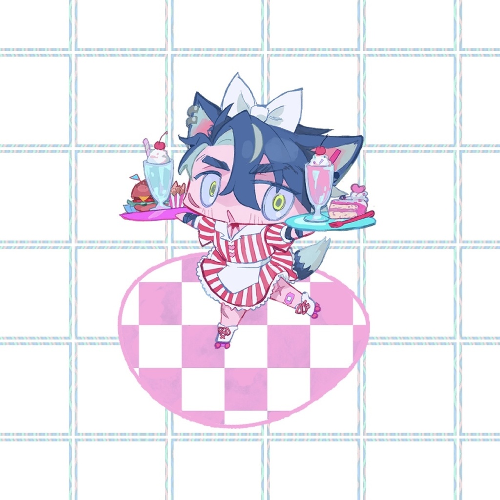 ちいこヌリアメリカンダイナーアクスタ　リオセスリ