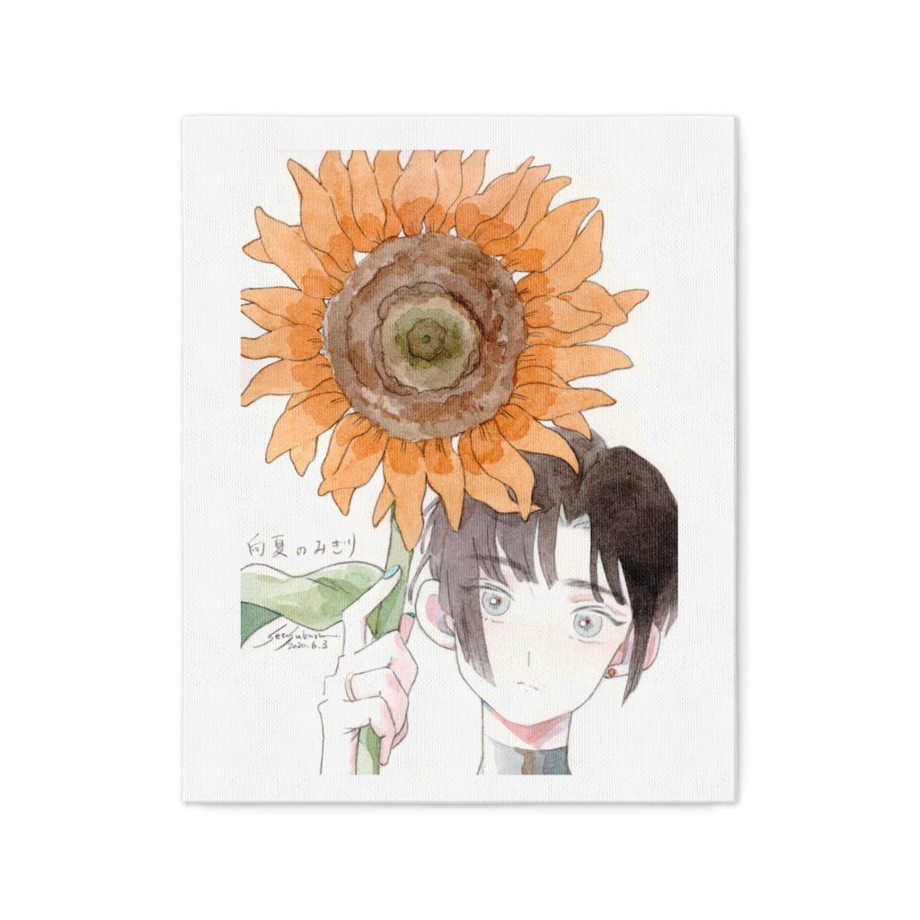 F3キャンバスプリント　向夏のみぎり