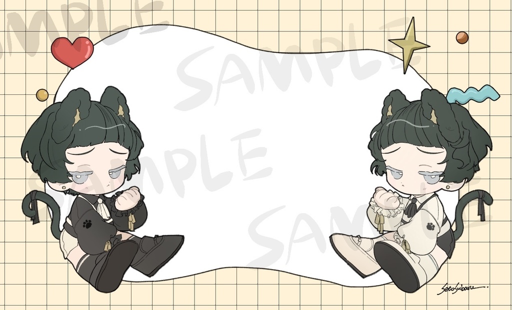 双子フィギュア