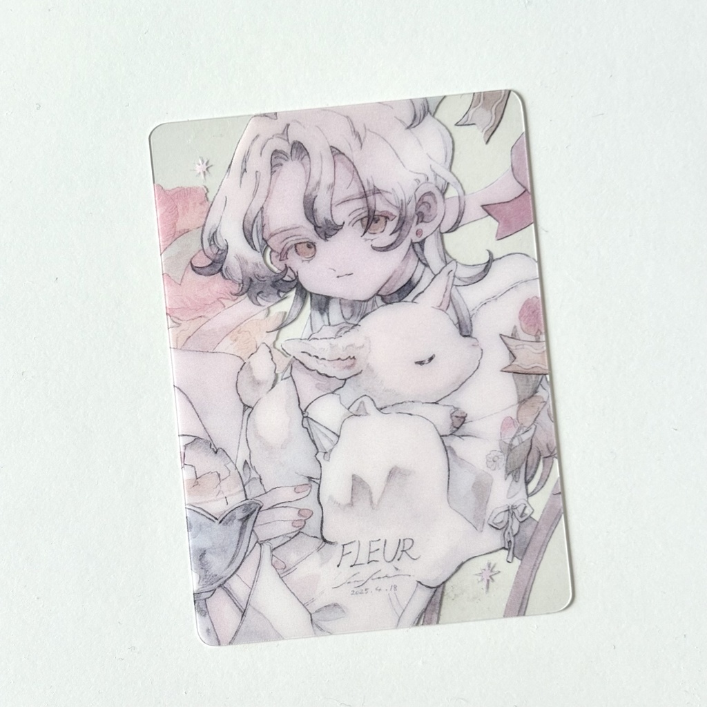 透明カード『FLEUR』