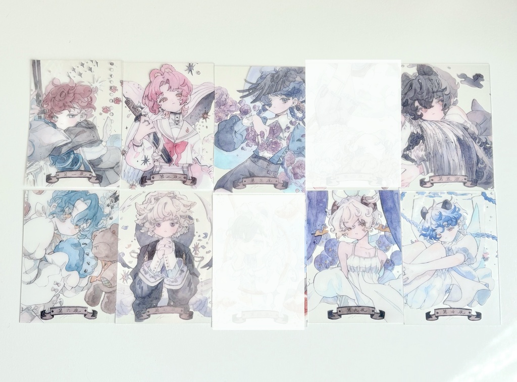 透明カード『夢十夜』単体販売
