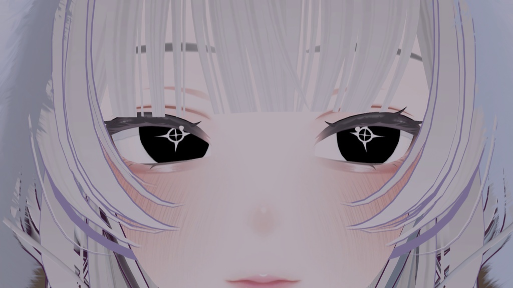 記号の瞳テクスチャ 8種 【森羅】Shinra 8 types of special symbol eyes texture