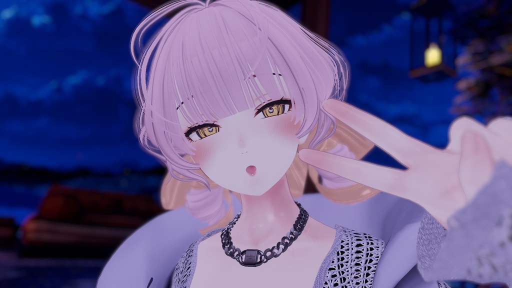 ★11/11まで半額★狐の様な妖艶なメイクテクスチャ【VRChat】Bewitching fox-like makeup texture【Shinra】【森羅】