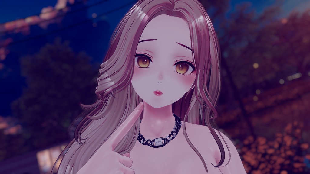 ★11/11まで半額★狐の様な妖艶なメイクテクスチャ【VRChat】Bewitching fox-like makeup texture【Shinra】【森羅】