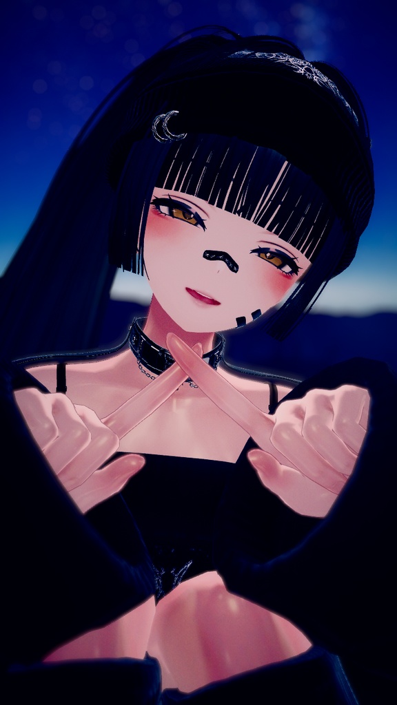 ★おまけ有★キラキラな現代お姉さん風メイクテクスチャ【VRChat】【Shinra】【森羅】Sparkling modern older sister style makeup