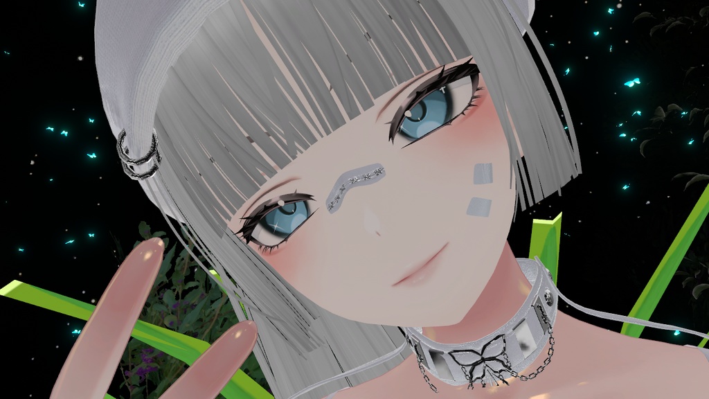 ★おまけ有★キラキラな現代お姉さん風メイクテクスチャ【VRChat】【Shinra】【森羅】Sparkling modern older sister style makeup