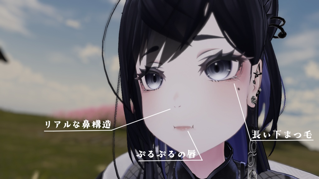 作者の性癖最強褐色お姉さんメイクアップ【VRChat】ラシューシャ (Lasyusha) Author's sexiest dark skinned lady makeup