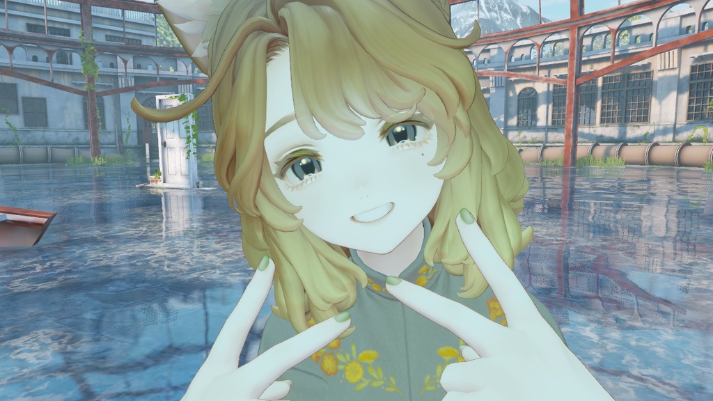 映えるぷっくり涙袋メイクと8種の瞳【VRChat】【マリシア】【Marycia】Eye-catching plump tear bag makeup and 8 types of eyes