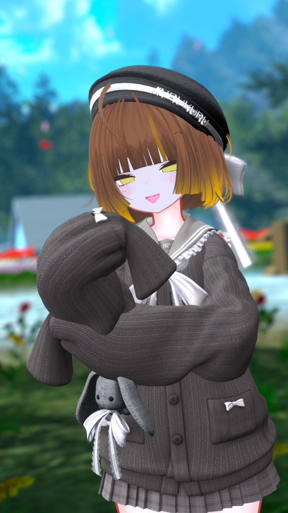 ポップなデフォルメメイク【Rurune】【ルルネ】【Shinra】【森羅】Pop deformed makeup!