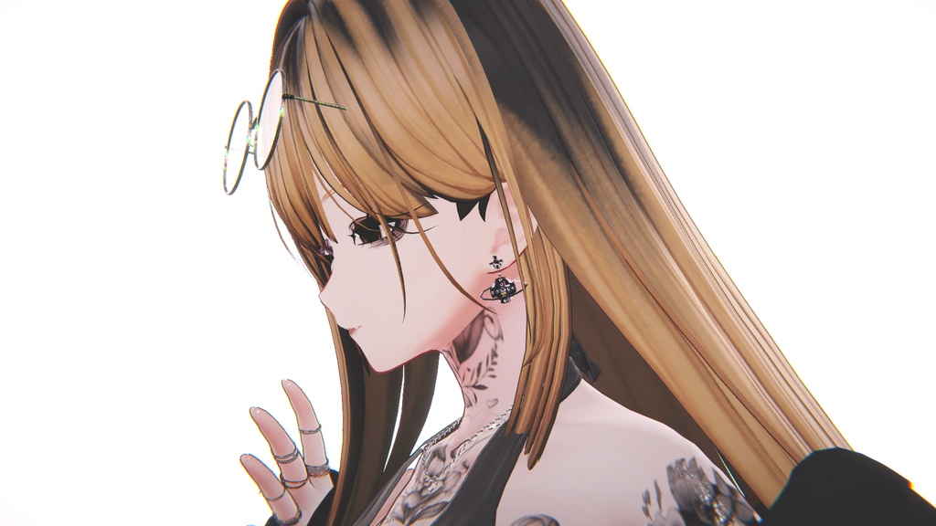 バチバチパンクなギャルメイク【VRChat】【Shinra】【森羅】★Sale 3/31★ Punk gal makeup