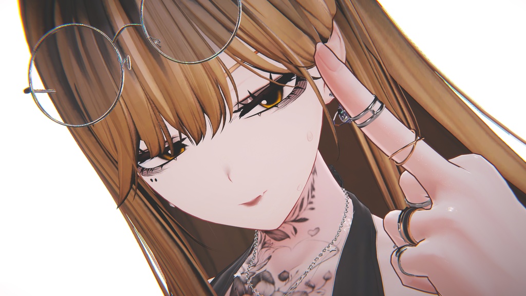 バチバチパンクなギャルメイク【VRChat】【Shinra】【森羅】★Sale 3/31★ Punk gal makeup