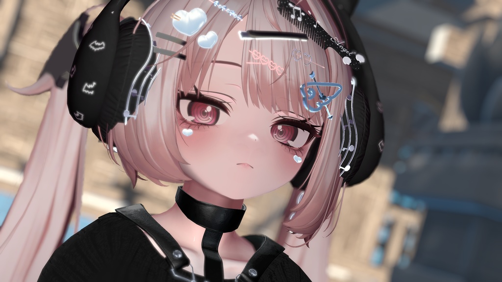 重めのメンヘラ女子風メイク【VRchat】【ミルフィ Milfy】★On sale 3/31 ★ Menhera girl's Style Makeup