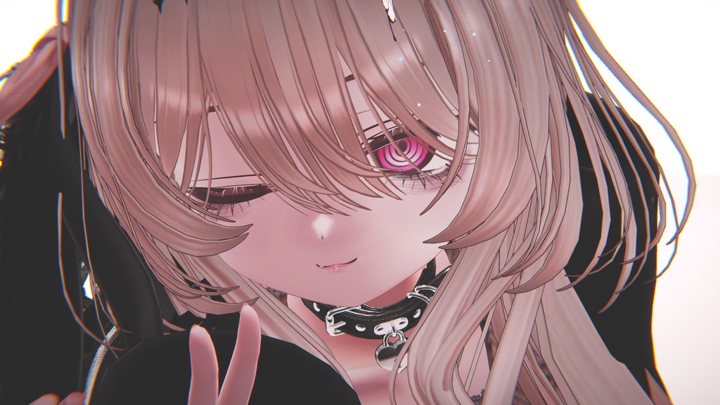 重めのメンヘラ女子風メイク【VRchat】【ミルフィ Milfy】★On sale 3/31 ★ Menhera girl's Style Makeup