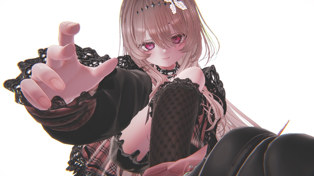 重めのメンヘラ女子風メイク【VRchat】【ミルフィ Milfy】★On sale 3/31 ★ Menhera girl's Style Makeup