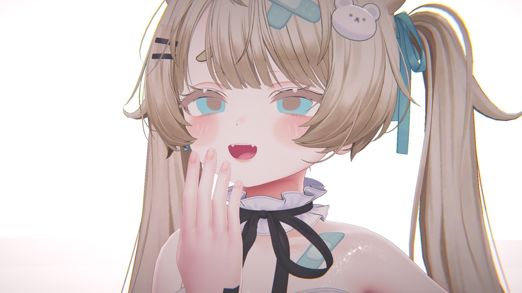 ぽわぽわくまさんメイク【VRchat】【ミルフィ Milfy】