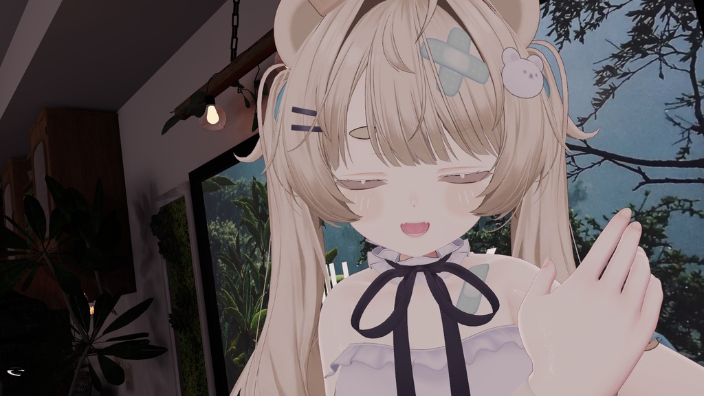 ぽわぽわくまさんメイク【VRchat】【ミルフィ Milfy】