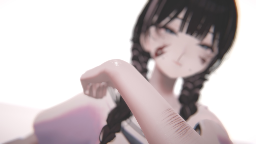 治安悪めのメイク&血テクスチャ【VRChat】【Shinra】【森羅】【ミルティナ】【Milltina】Crime-ridden makeup & blood texture