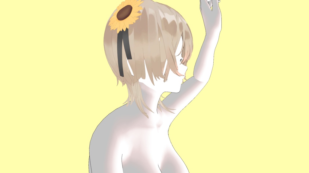 Himawari Hair🌻【3Dヘアモデル】【VRchat】