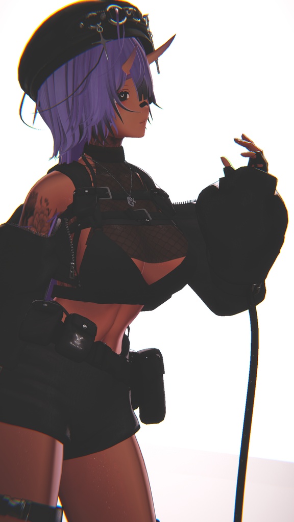 色気のあるCoolな褐色肌メイク【VRChat】【Shinra】【森羅】Sexy Dark skin makeup