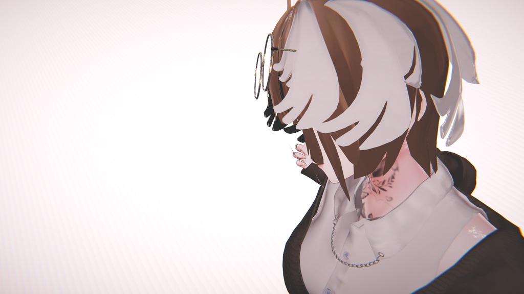 Wing hair🪽【3Dヘアモデル】【VRchat】