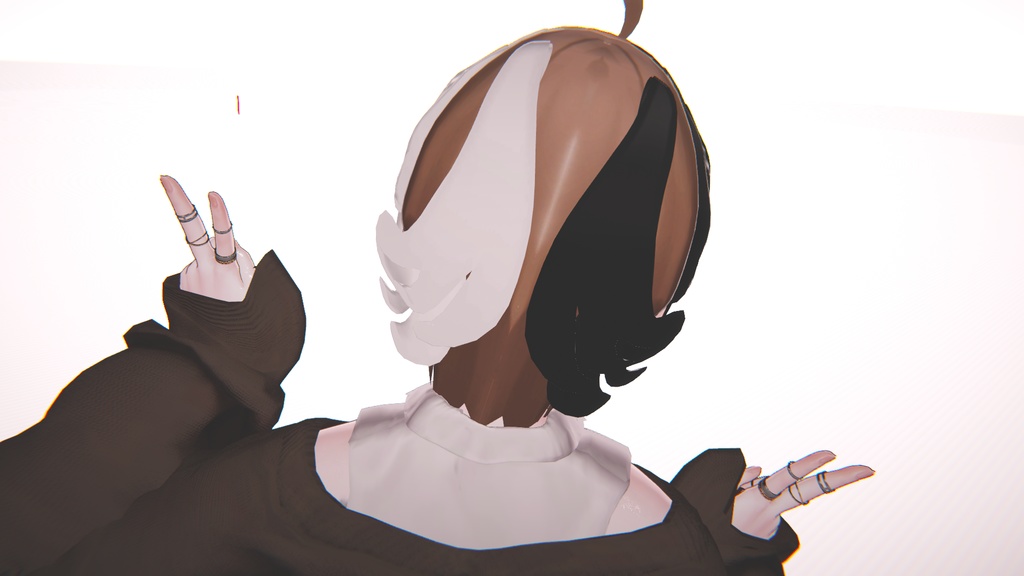 Wing hair🪽【3Dヘアモデル】【VRchat】