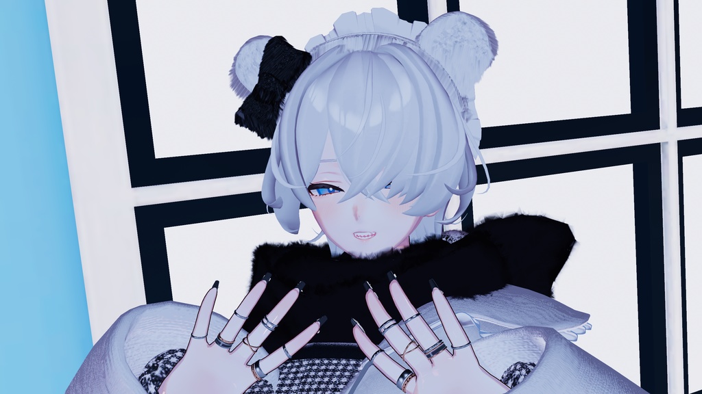 Mystery_Wolf【3Dヘアモデル】【VRchat】