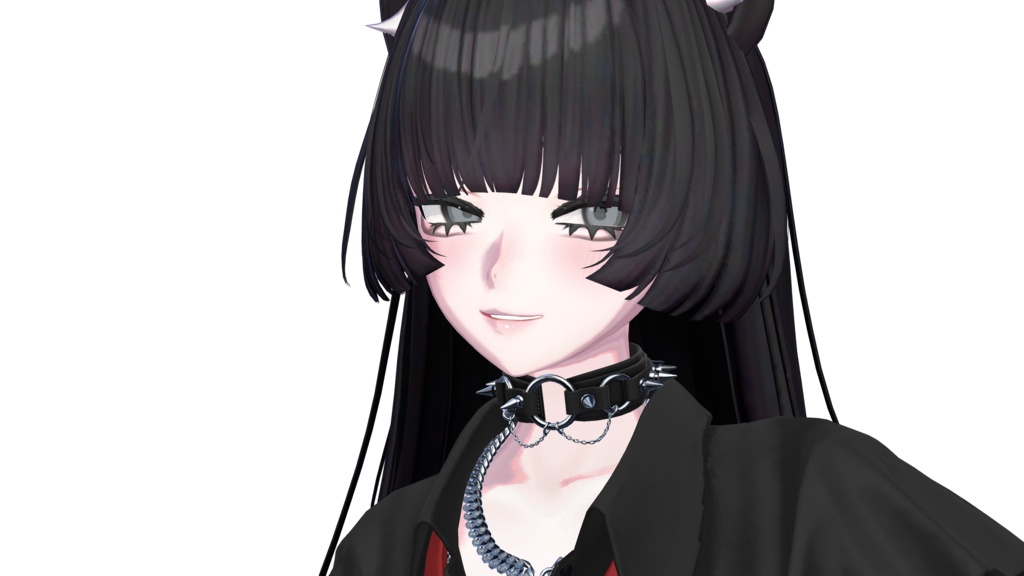 ゴシック風なメイクテクスチャ【VRChat】【Shinra】【森羅】 Beauty Gothic Makeup