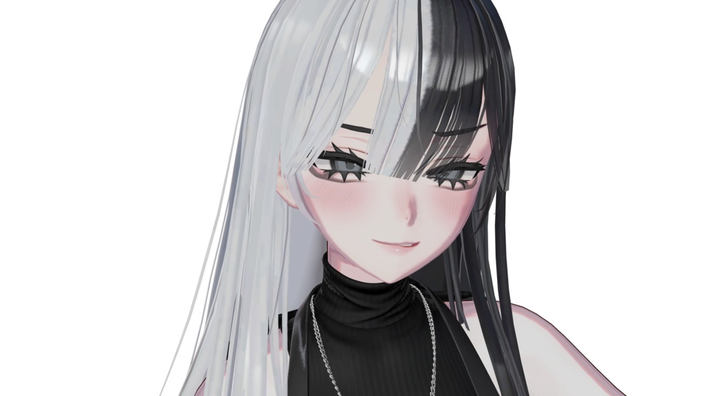 ゴシック風なメイクテクスチャ【VRChat】【Shinra】【森羅】 Beauty Gothic Makeup