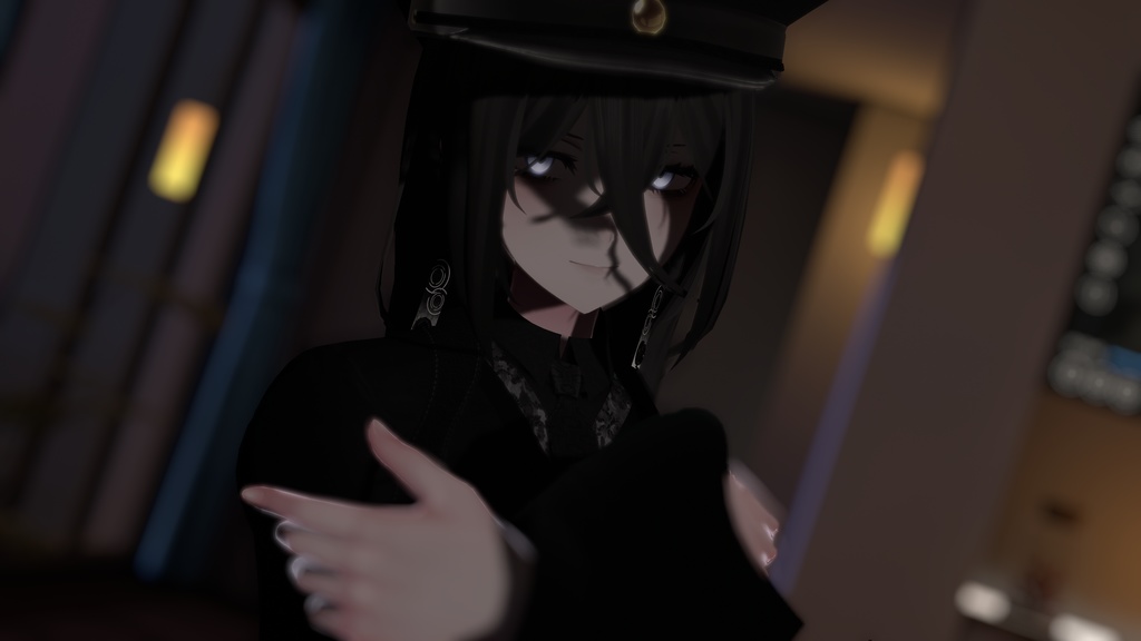 Darume_Long【3Dヘアモデル】【VRchat】