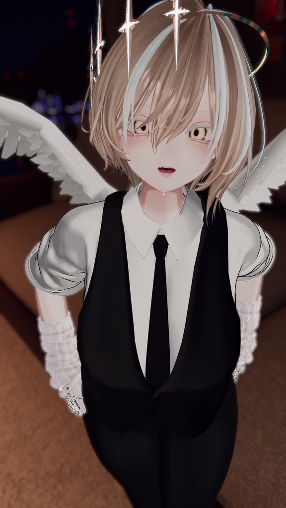 『Casino Dealer suit』カジノディーラー用スーツ【VRchat】【3D衣装モデル】【複数アバター対応】