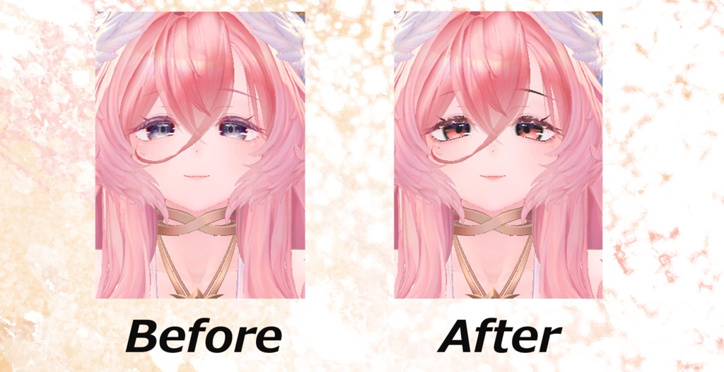 Sexy Natural make up【リルモワ -Liloumois-】【VRCHAT】
