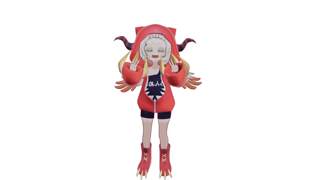 Mini Dragon Parka💊🐉【VRchat】【フワン対応】【まめふれんず対応】