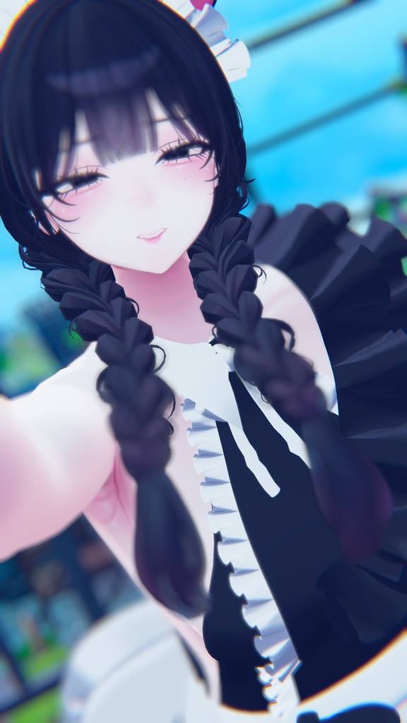 【SALE✨】🐱Asymmetry Maid🐱【VRCHAT】【しゅあん対応】