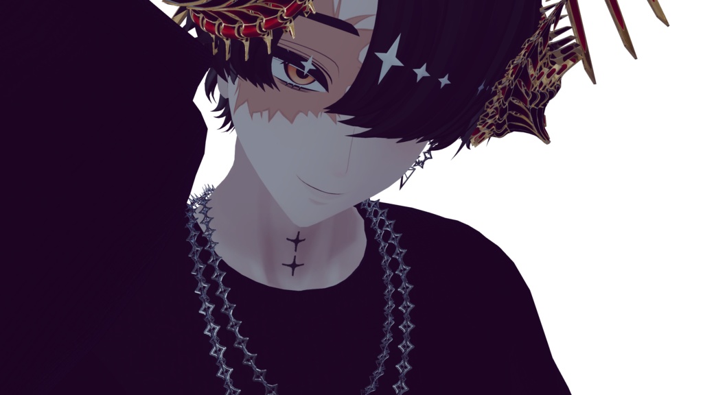 あの日の傷跡メイク【VRchat】『男性アバター対応』