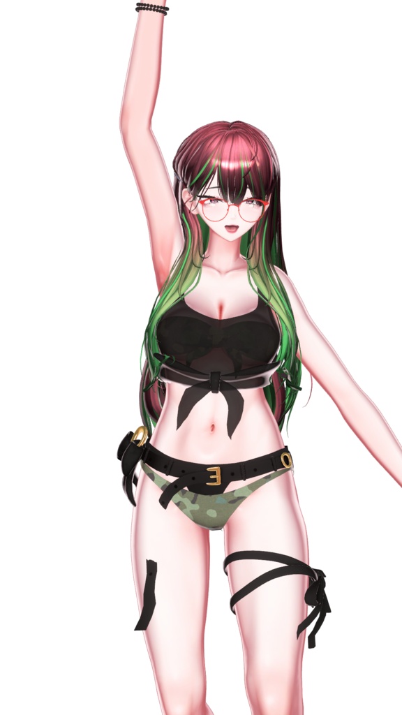 🐬○o。.Summer Pastel.。o○🐬【VRCHAT】『3Dアバター衣装』