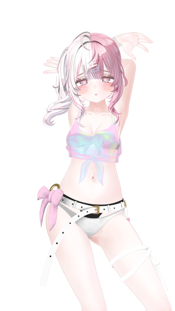 「発売セール✨」○o。.Summer Pastel.。o○【VRCHAT】『3Dアバター衣装』