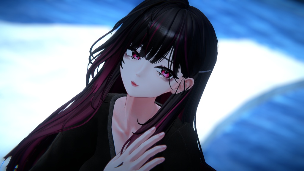 -🌹棘血ゴシックメイク🌹-【VRchat】【海咲対応】-Thorn Blood Gothic Makeup-