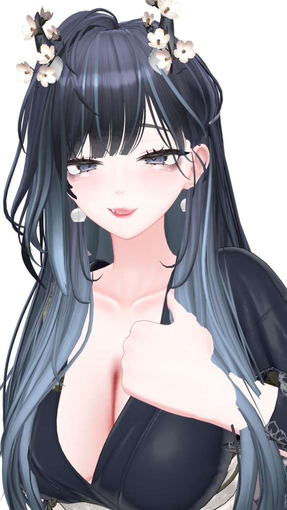 -🌹棘血ゴシックメイク🌹-【VRchat】【海咲対応】-Thorn Blood Gothic Makeup-