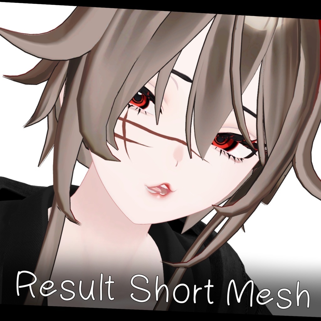 ✨Summer Sail✨【VRchat】髪型まとめ売りセット4種 #2【3Dヘアモデル】