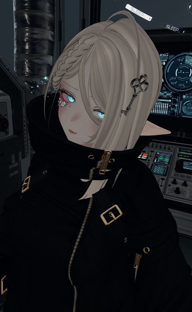 🔮おとぎ話ヘア🔮FairyTale Hair🔑【3Dヘアモデル】【VRchat】