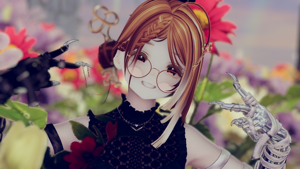 🔮おとぎ話ヘア🔮FairyTale Hair🔑【3Dヘアモデル】【VRchat】