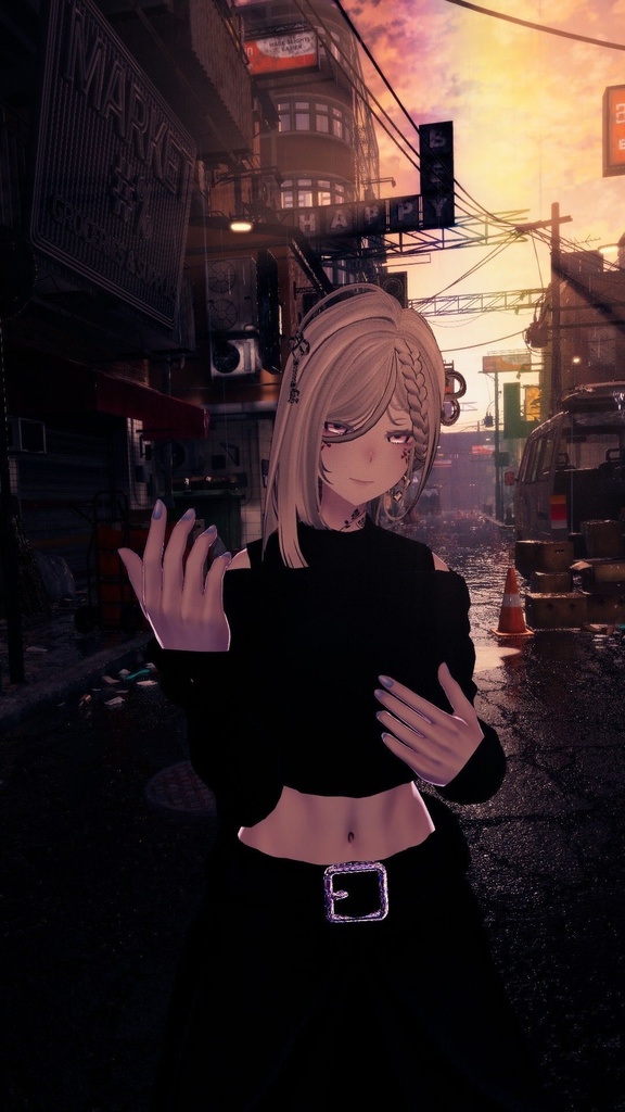 🔮おとぎ話ヘア🔮FairyTale Hair🔑【3Dヘアモデル】【VRchat】
