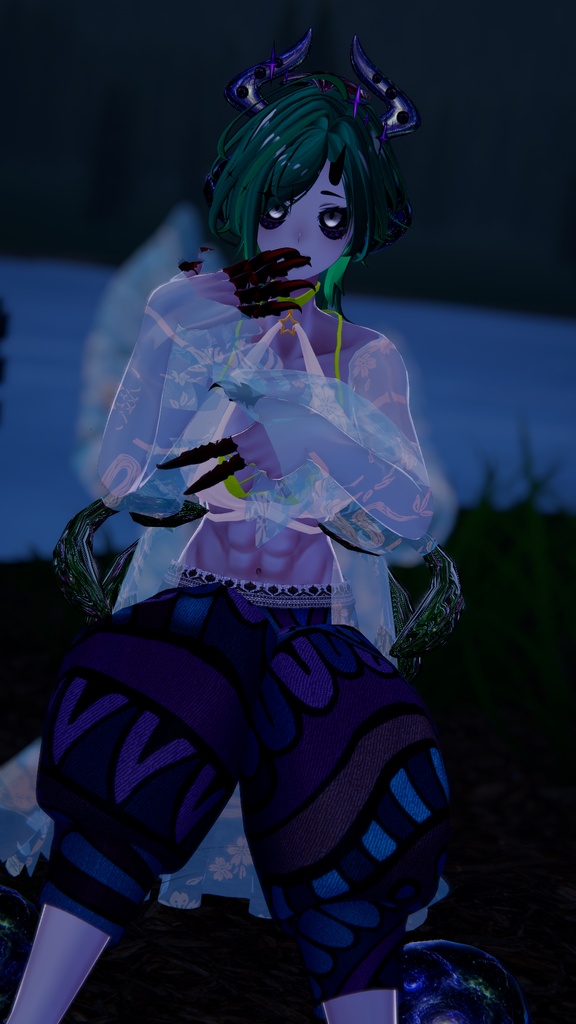 クトゥルフお姉さんセット🐙【3Dモデル】【VRchat】