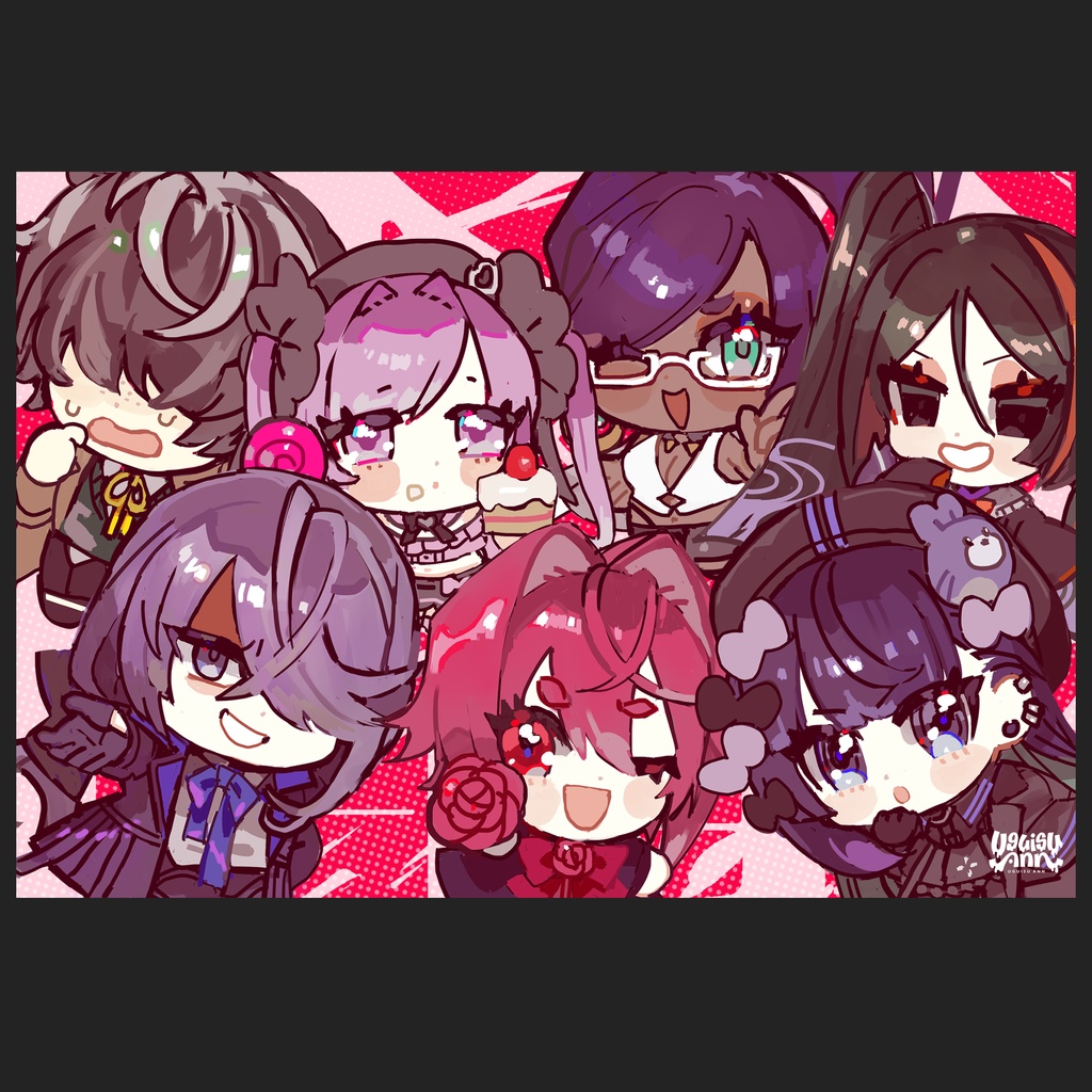 【7DD】クリアポストカード