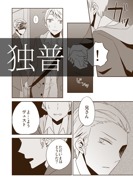 DUMMY.N□再録【悪友+独×普】