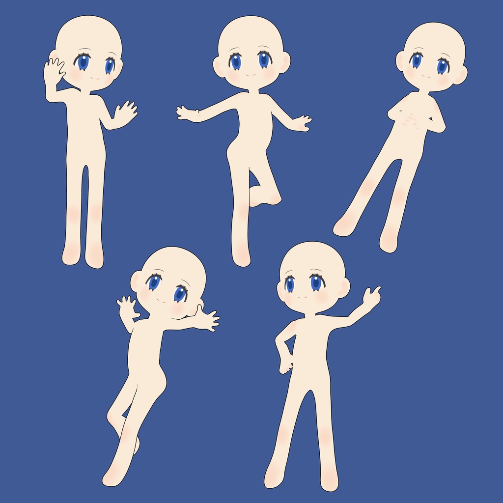 3D関節可動Qエディションモデル