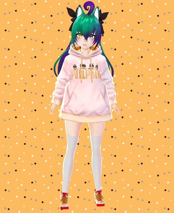 Vroid Pumpkin Outfit (Free)